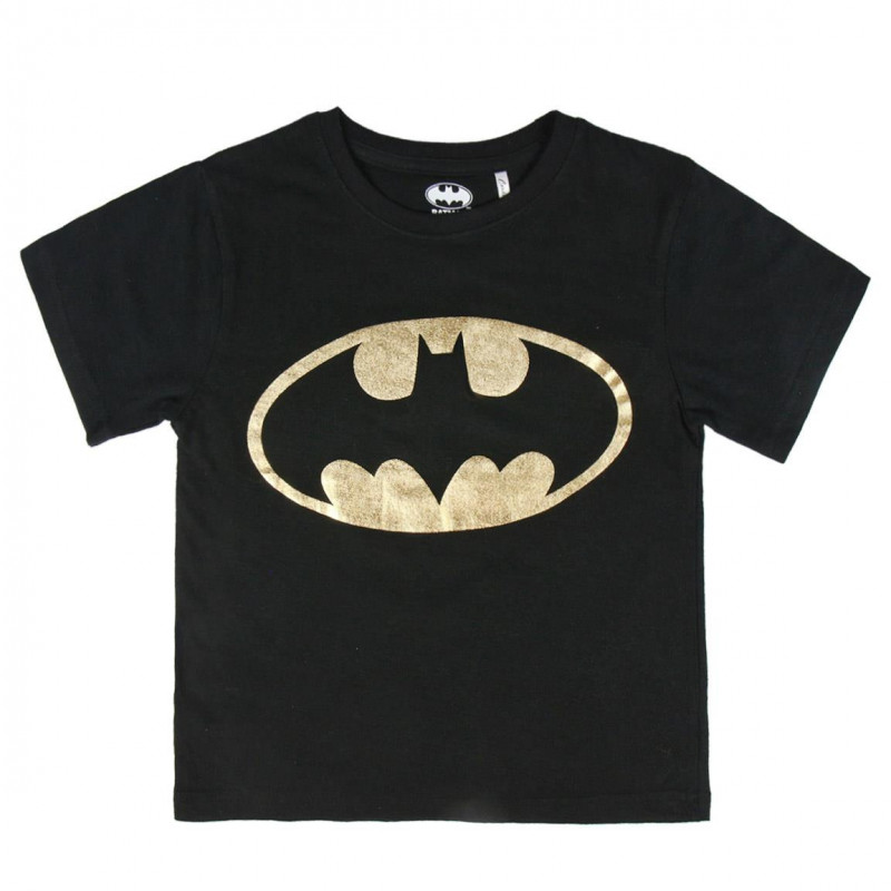 Памучна тениска с емблемата на Батман за момче  44938
