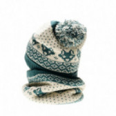 Комплект шапка с шал унисекс KIABI 45376 2