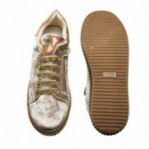 Обувки за момиче с цветенца и холограмен ефект Averis Balducci 45449 3