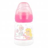Полипропиленово шише за хранене Winnie ready to play, с биберон 2 капки, 0+ месеца, 240 мл, цвят: розов Stor 45613 2