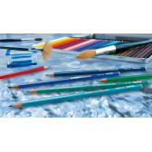 Акварелни цветни моливи aquacolor с графит 2,8мм Stabilo 45754 7