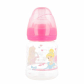 Полипропиленово шише за хранене Little Princess, с биберон 2 капки, 0+ месеца, 150 мл, цвят: розов Stor 45841 3
