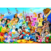 Дървен пъзел Прекрасният свят на Дисни Disney 45879 2