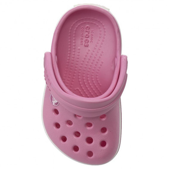 Ежедневни сандали с технология Croslite за момиче, розови CROCS 45969 6