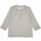 Памучна сива блуза с дълъг ръкав за момиче Benetton 45994 2
