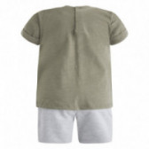 Canada House комплект от памучни блуза с къс ръкав и къси панталони за момче за летния сезон Canada House 46137 2