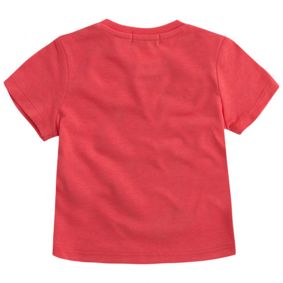 Класическа памучна блуза с весел цветен принт за момиче Canada House 46161 2
