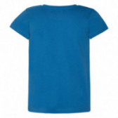 Canada House синя памучна блуза с къс ръкав и картинка на сърф за момче Canada House 46301 2