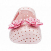 Обувка за момиче с цветенца в розово MINI MELISSA 46763 4