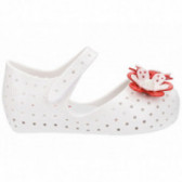 Обувка за момиче с червени цветенца MINI MELISSA 46766 