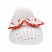 Обувка за момиче с червени цветенца MINI MELISSA 46768 3