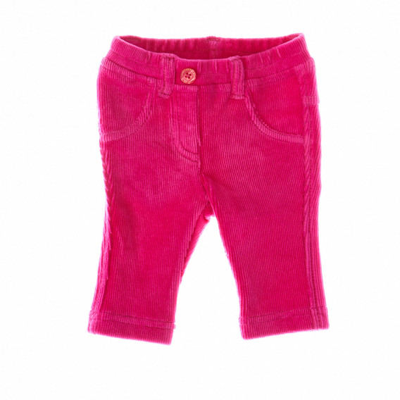 Панталон за бебе момиче имитиращ джинси Benetton 4807 