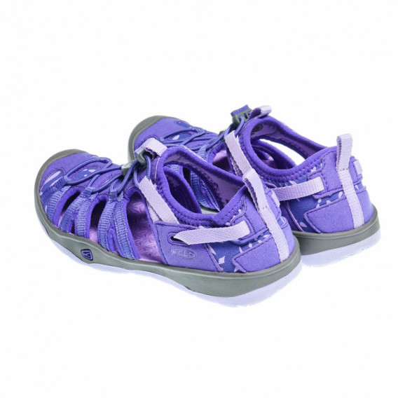 Туристически сандали за момиче, лилави Keen 48307 2