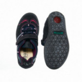 Обувки за момиче апликация златисти и розови капси Bama 48434 3