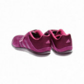Маратонки за момиче с логото на марката, лилави Adidas 48439 4