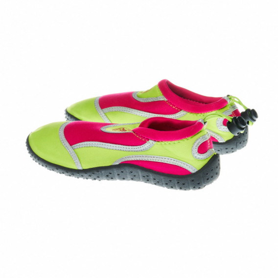 Аква цветни обувки за момиче Criss Cross 48527 2