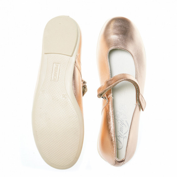 Официални обувки за момиче в цвят розово злато PRIMIGI 48802 4