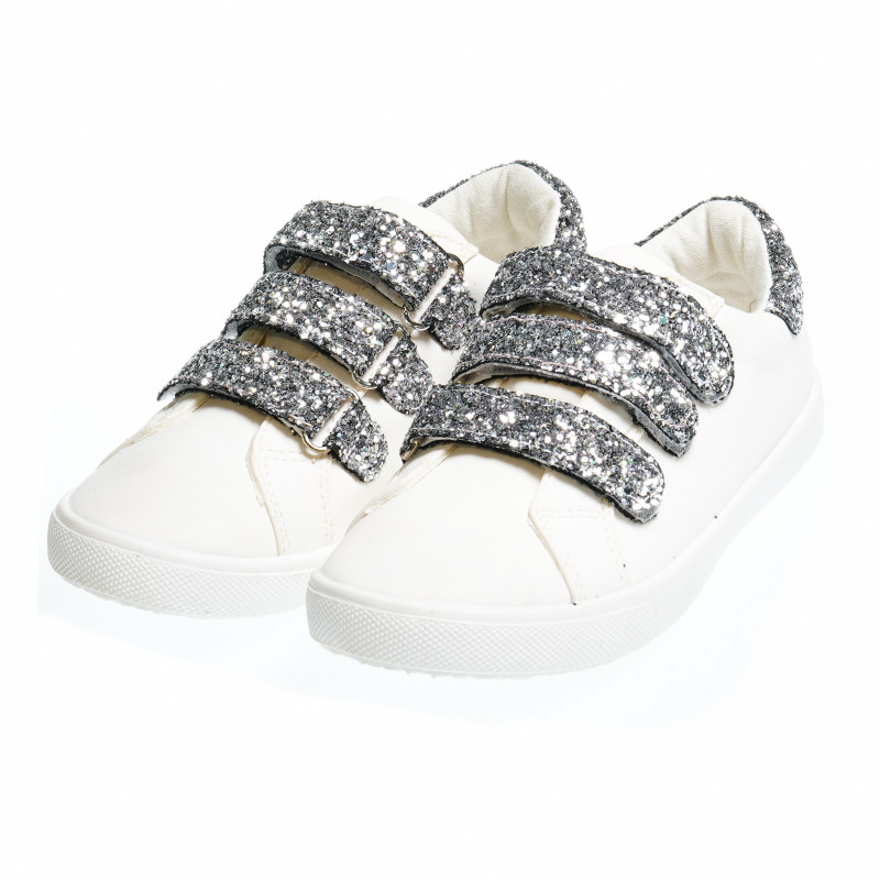 Обувки за момиче с апликация камъни  49178