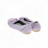 Велурени обувки за момиче в лилав цвят STUPS 49240 2