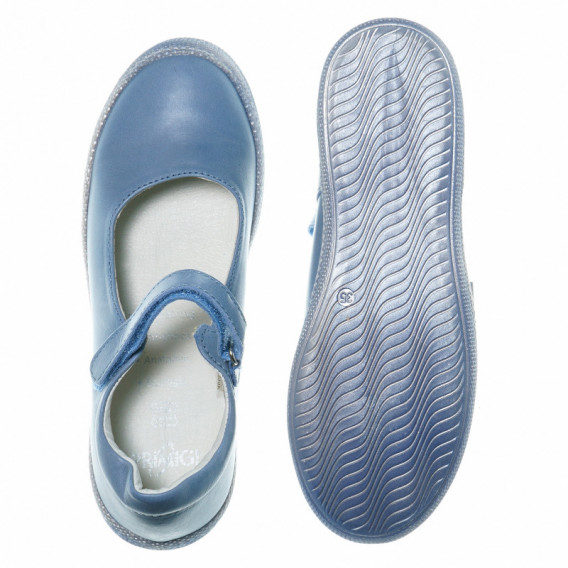 Спортно-елегантни обувки за момиче в син цвят PRIMIGI 49254 3