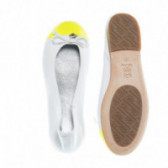 Обувки за момиче с жълт акцент и панделка Bluemarine 49359 3