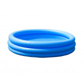 Надуваем басейн за деца с 3 ринга в морски цвят, 147 x 33 см Intex 49547 2