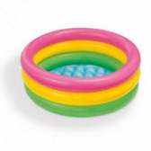 Бебешки надуваем басейн с 3 цветни ринга Intex 49830 