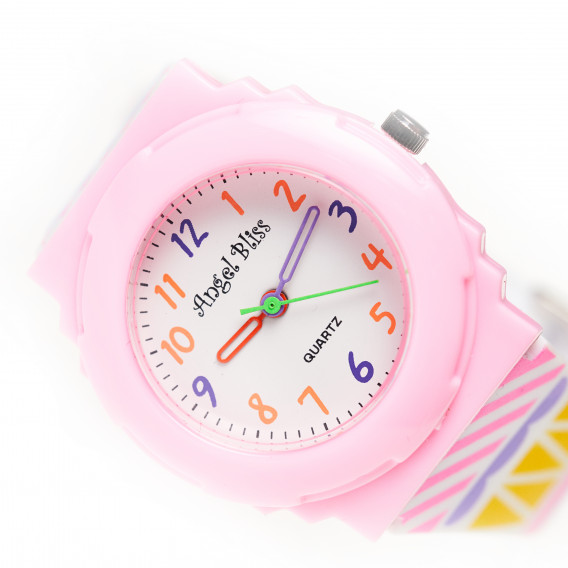 Спортен часовник за момиче розов ANGEL BLISS 50459 4