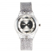 Часовник с метален циферблат за момиче сребро ANGEL BLISS 50466 