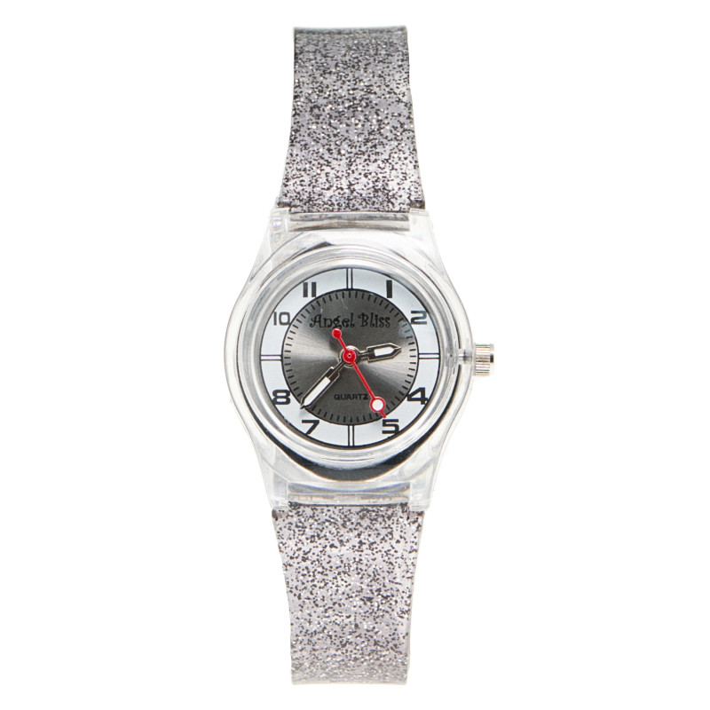 Аналогов часовник за момиче, цвят: сребрист  50491