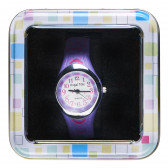 Луксозен часовник за момиче лилав ANGEL BLISS 50538 3