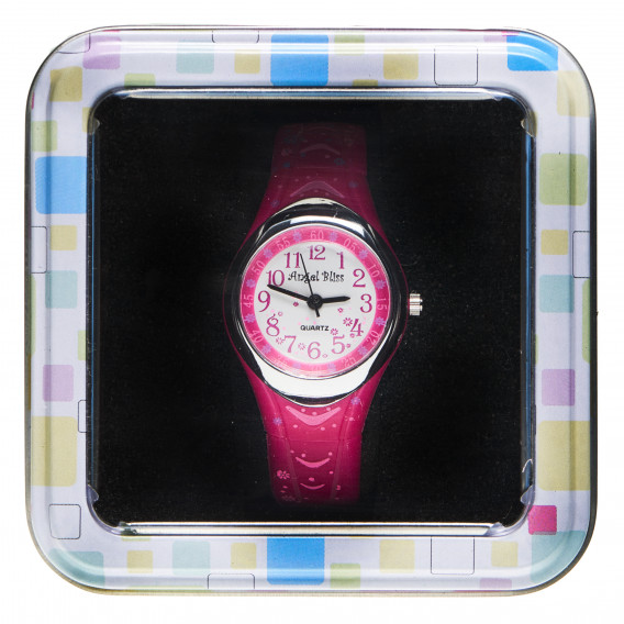 Луксозен часовник за момиче розов ANGEL BLISS 50543 3