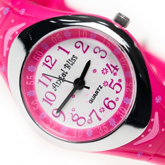 Луксозен часовник за момиче розов ANGEL BLISS 50544 4
