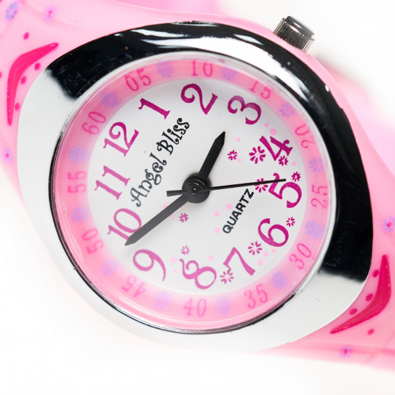 Луксозен часовник за момиче светло розов ANGEL BLISS 50550 5