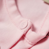 Памучна блуза изчистена с къс ръкав за бебе момиче Armani 50614 3