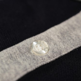 Памучна блуза с къс ръкав и логото на марката за момче Armani 50712 4