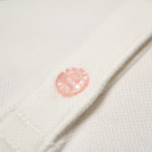 Памучна блуза с къс ръкав и принт отпред за бебе момиче Armani 50721 3