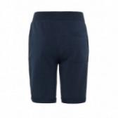 Къси панталони от органичен памук за момче, сини Name it 50824 2
