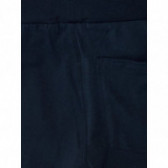 Къси панталони от органичен памук за момче, сини Name it 50826 4