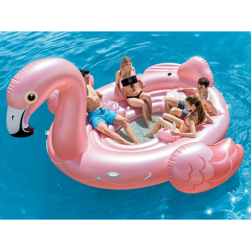 Плаващ парти остров за 4 човека, фламинго Фламинго  51134