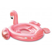 Плаващ парти остров за 4 човека, фламинго Фламинго Intex 51136 3