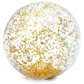 Надуваема плажна топка с брокат, 71 см Intex 51215 3