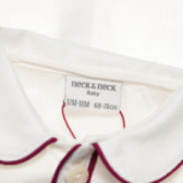 Памучна риза за бебе момиче с копчета Neck & Neck 51739 3