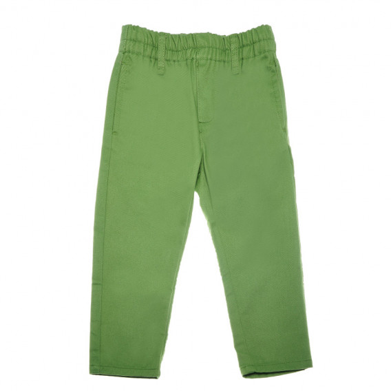 Памучни панталони за момче с вътрешен регулиращ се ластик и гайки за колан Neck & Neck 52020 