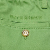 Памучни панталони за момче с вътрешен регулиращ се ластик и гайки за колан Neck & Neck 52022 3