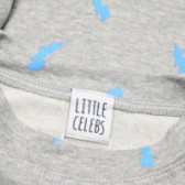 Little Celebs памучна блуза с дълъг ръкав и цветен акцент за момче  Little Celebs 52072 4