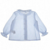 Памучна риза за бебе момиче с акцент на блузката и яката Neck & Neck 52102 2