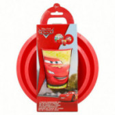 комплект за хранене Cars за момче, червен вариант Stor 52166 2