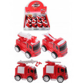Метален пожарен автомобил Dino Toys 52716 2