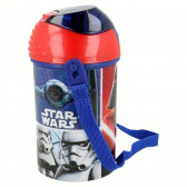 Пластмасова бутилка със синя капачка с картинка, Revenge of the Sith, 450 мл Star Wars 52791 2